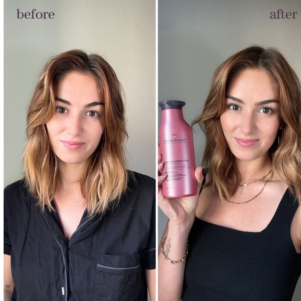 🔅NEW WITH TAGS🔅Pureology Smooth Perfection Shampoo & Conditioner Set  9 Oz - Picture 10 of 10